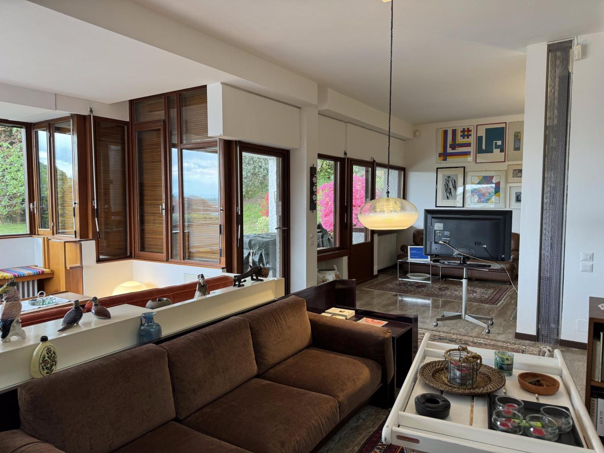 Villa Rossini Tavernerio Bagian luar foto