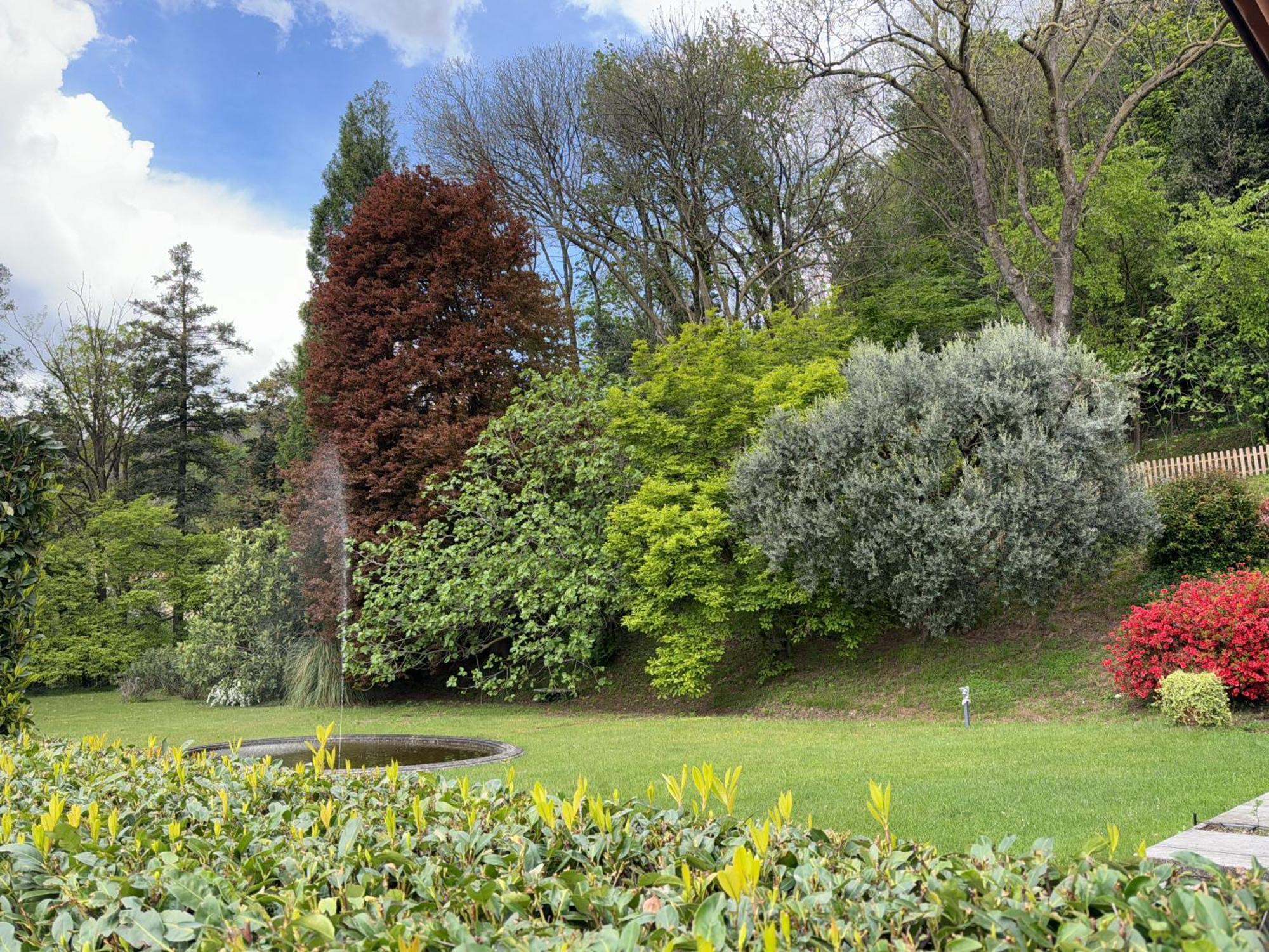 Villa Rossini Tavernerio Bagian luar foto